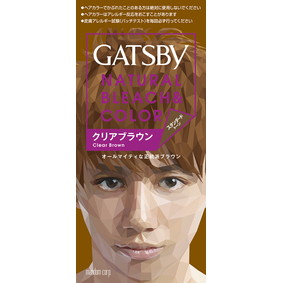 ギャツビー ナチュラルブリーチカラー クリアブラウン 1個