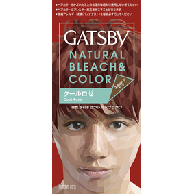 ギャツビー ナチュラルブリーチカラー クールロゼ 1個