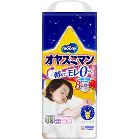 オヤスミマン 女の子ビッグサイズ以上 22枚