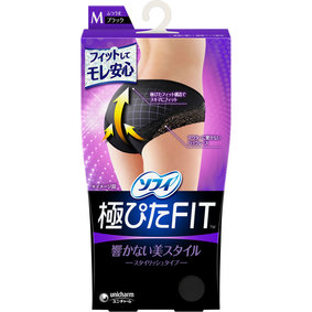 ソフィ極ぴたFITエレガントフィット M ブラック 1枚
