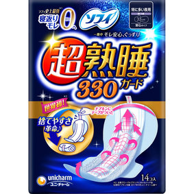 ソフィ 超熟睡ガード 330 14個