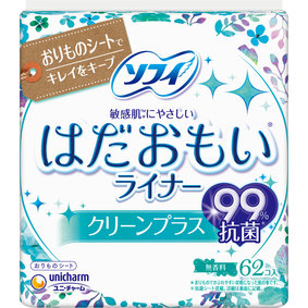 ソフィ はだおもいライナー クリーンプラス 62枚