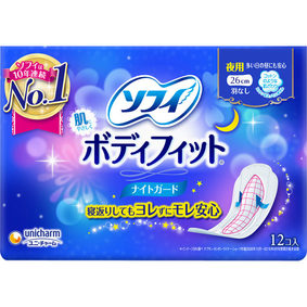ソフィボディフィット ナイトガード羽なし 12枚