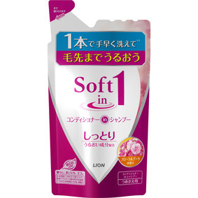 ソフトインワン シャンプー しっとり つめかえ用 380mL
