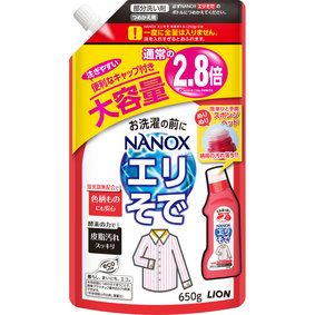 トップ NANOX エリそで用 つめかえ用 大容量サイズ 650g