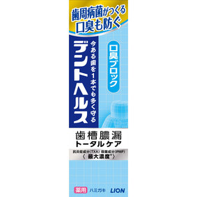 デントヘルス薬用ハミガキ 口臭ブロック 85g