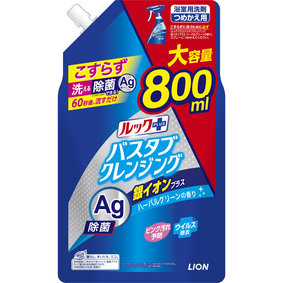ルックプラス バスタブクレンジング 銀イオンプラス つめかえ用 大サイズ 800mL