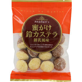 ※みんなのおやつ 蜜がけ鈴カステラ練乳風味 80g