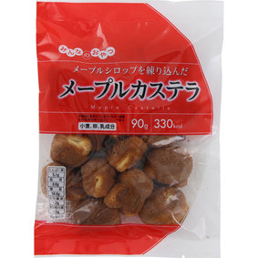 みんなのおやつ メープルカステラ 90g