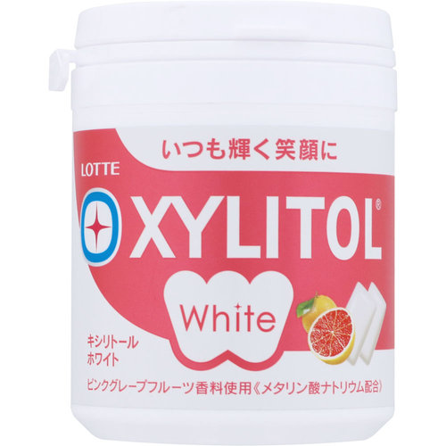 キシリトールホワイト ピンクグレープフルーツ ファミリーボトル 143gの商品情報 ココカラクラブ ドラッグストアのココカラファイン
