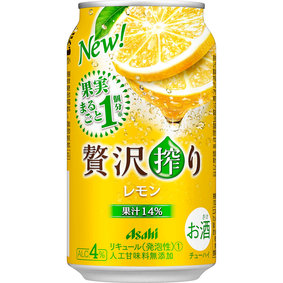 アサヒ贅沢搾り レモン 350mL