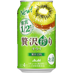 アサヒ贅沢搾り キウイ 350mL