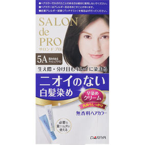 サロン ド プロ 無香料ヘアカラー 早染めクリーム(白髪用) 5A 深みのあるアッシュブラウン 1個