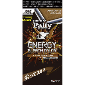 メンズパルティ エナジーブリーチカラー ブラウンアッシュ 1個