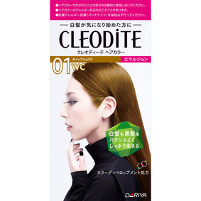 クレオディーテ ヘアカラー エマルジョン(白髪が気になり始めた方用) 01WC ホイップショコラ 1個