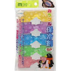 カラフル保冷剤 5個