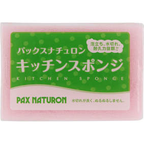 パックスナチュロン キッチンスポンジ 1個
