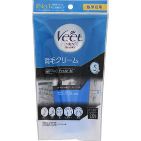 ヴィートメン 除毛クリーム 敏感肌用 210g