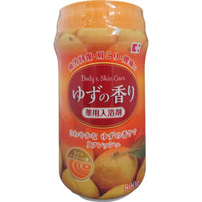 薬用入浴剤 ゆずの香り 800g