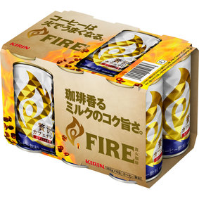 キリン ファイア 贅沢カフェオレ 185g×6本