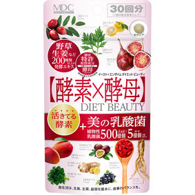 イースト×エンザイム ダイエット ビューティ 15g(250mg×60粒)