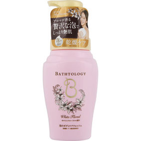 BATHTOLOGY 泡のボディケアウォッシュ ホワイトフローラルの香り 本体 450mL