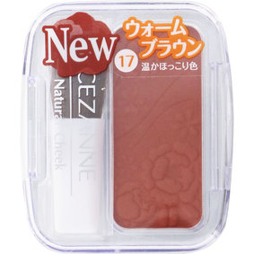 セザンヌ ナチュラル チークN 17 ウォームブラウン 4.0g