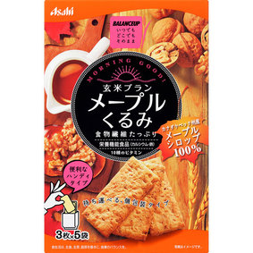 バランスアップ 玄米ブラン メープルくるみ 150g(3枚×5袋)