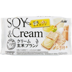 ※クリーム玄米ブラン 豆乳カスタード 72g(2枚×2袋)