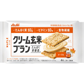 クリーム玄米ブラン メープル 72g(2枚×2個)