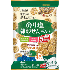 リセットボディ 雑穀せんべい のり塩味 88g(22g×4袋)