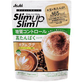 スリムアップスリム 糖質コントロール高たんぱくシェイクカフェラテ 315g