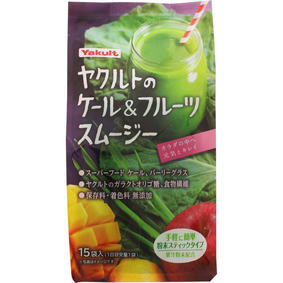 ※ヤクルトのケール&フルーツスムージー 123g(8.2g×15袋)