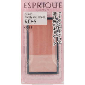 エスプリーク ピュアリーベール チーク RD-5 レッド系 3.3g