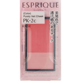 エスプリーク ピュアリーベール チーク PK-2c ピンク系 3.3g
