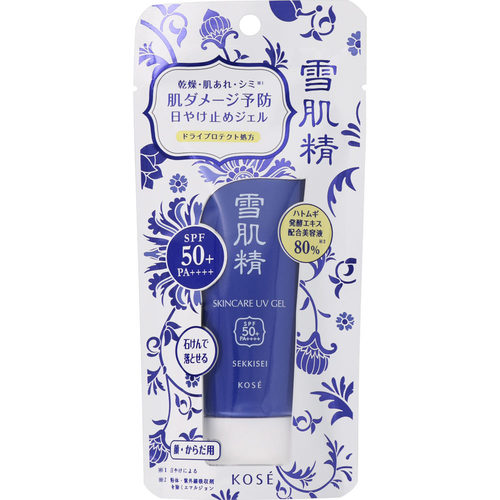 雪肌精 スキンケア ｕｖ ジェル 40gの商品情報 ココカラクラブ ドラッグストアのココカラファイン