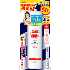 サンカット 日やけ止め透明スプレー 無香料 90g
