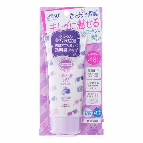 サンカット トーンアップｕｖ エッセンス ラベンダーカラー 80gの商品情報 ココカラクラブ ドラッグストアのココカラファイン