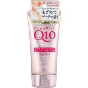 コエンリッチ 薬用ホワイトニング ハンドクリーム (もぎたてピーチ) 80g
