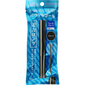 ファシオ パワフルカール マスカラ EX (ロング) BK001 ブラック 5g