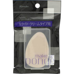 カネボウ メイクアップスポンジ≪リクイド・クリームタイプ用≫ 1個