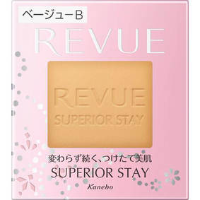 レヴュー スーペリアステイ パクトUVa ベージュ−B 10g