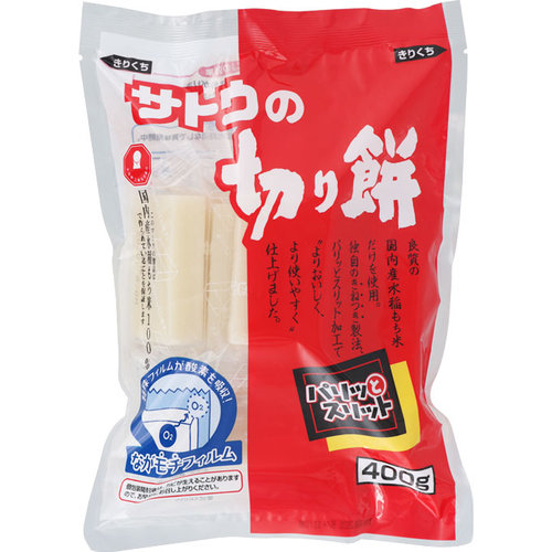 サトウの切り餅 パリッとスリット 400gの商品情報 ココカラクラブ ドラッグストアのココカラファイン
