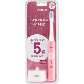 オムロン 音波式電動歯ブラシ HT−B303−PK PK ピンク 1台