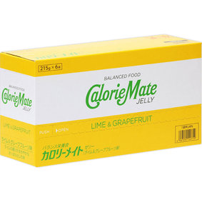 カロリーメイト ゼリー(ライム&グレープフルーツ味) 215g×6袋