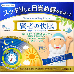 ※賢者の快眠 睡眠リズムサポート 90g(3g×30本)