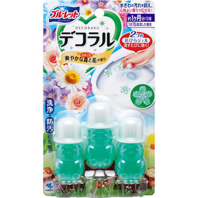 ブルーレットデコラル 爽やかな森と花の香り 7.5g×3本