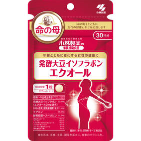 小林製薬の栄養補助食品 発酵大豆イソフラボン エクオール 9.6g(320mg×30粒)