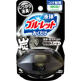 液体ブルーレットおくだけ つけ替用 心なごむ炭の香り 70mL