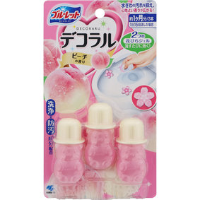 ブルーレットデコラル ピーチの香り 7.5g×3本